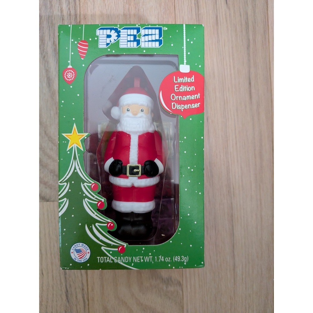 PEZ Santa Claus Limited Edition Christmas Ornament Candy Dispenser New in Box